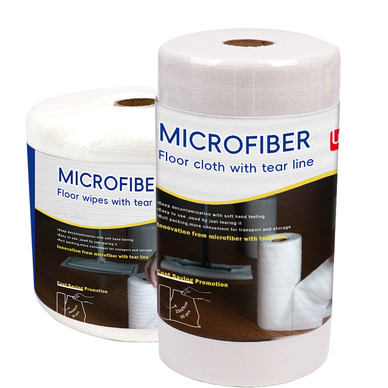 MICROFIBER Floor cloth with tear line